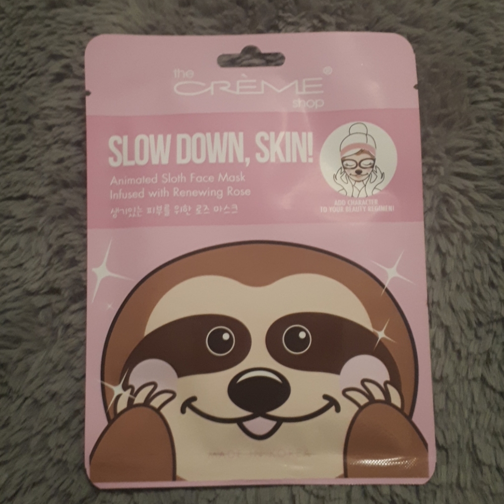 3/$20 - NWT Face Bundle - Sloth mask and cleanser